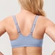 thumbnail image 2 of Sostén DELIMIRA Talla Grande con Cierre Frontal y Espalda Deportiva 36E Azul Luna, 2 of 2