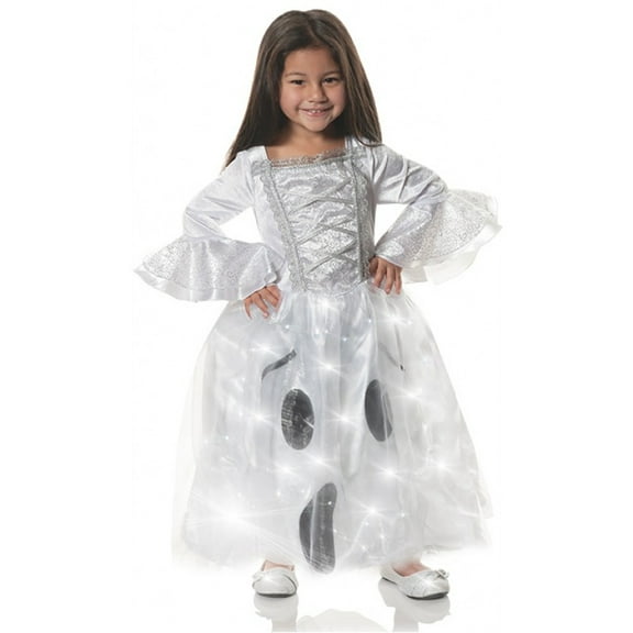 UnderWraps Girls Light Up Bootiful Ghost Costume Large 10-12