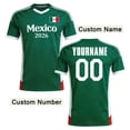 thumbnail image 4 of FYEGRE Soccer for Men,Soccer Practice Soccer Wear for Sports Training National Team Football Shirt For Men Athletic Breathable Sportswear Training Top Dark Green M, 4 of 6