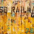 thumbnail image 2 of Ashley, Erin 26x26 White Modern Wood Framed Museum Art Print Titled - Southbound Railway, 2 of 4