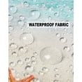 thumbnail image 6 of Outdoor Throw Pillow Cover Summer Ocean Blue Sky and Sandbeach Waterproof Cushion Covers 2 Pack Starfish and Seashell Pillow Cases Home Decoration for Patio Garden Couch Sofa, 6 of 7
