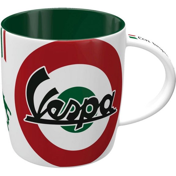 Vespa The Perfect Giftable Coffee Mug, Excellent Gift From Son, Daughter, Or Wife And Spouse, Gift For Father’s Day, The Perfect Tea Mug, 11oz White