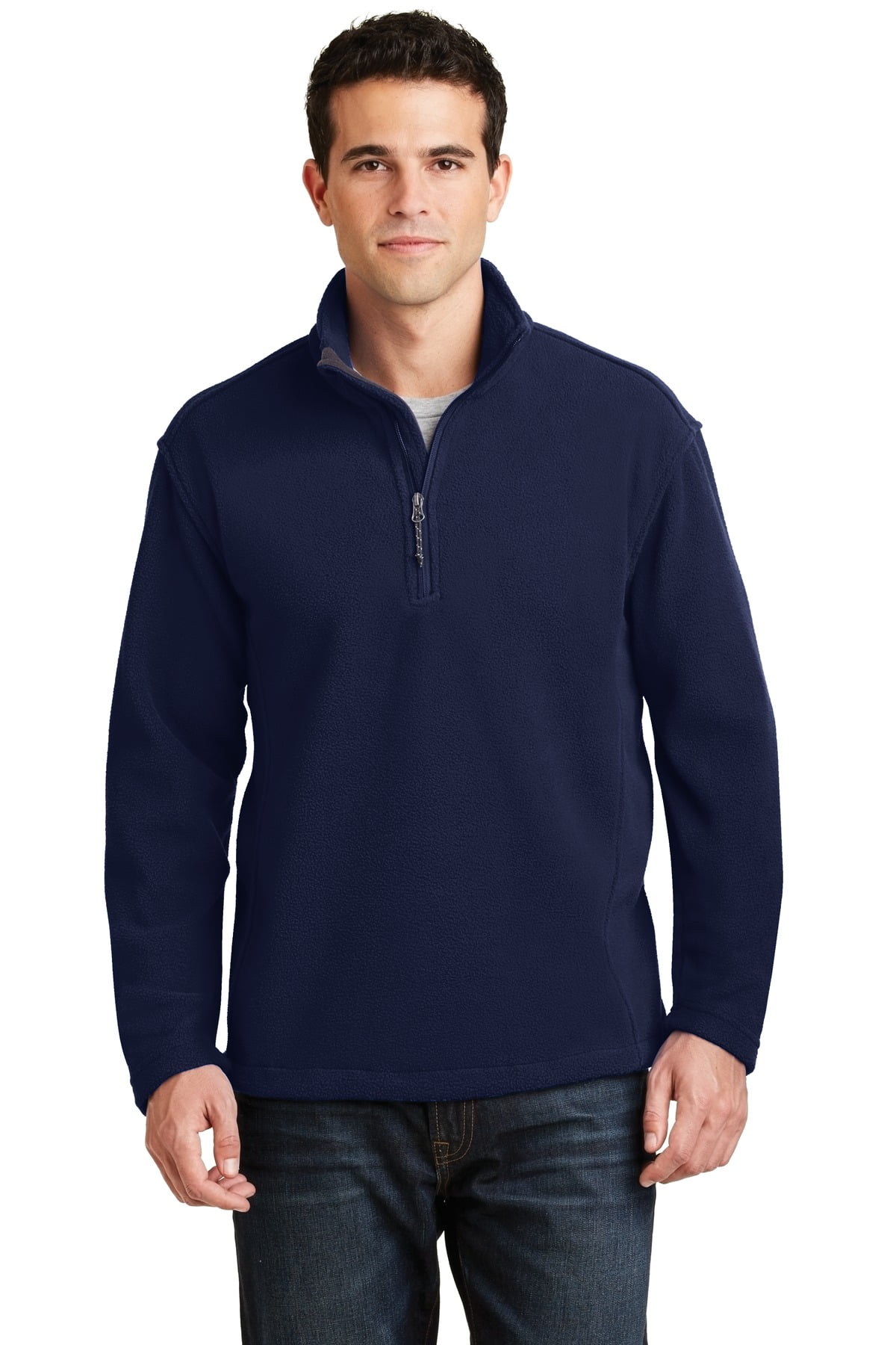 Port Authority Mens Value Fleece 1/4-Zip Pullover. F218 - Walmart.com