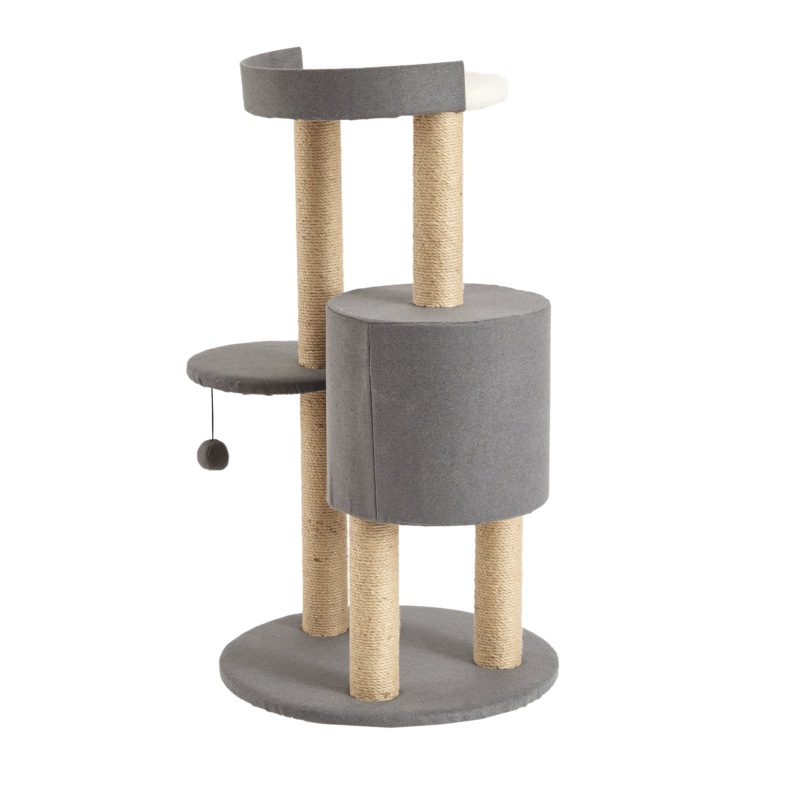 Two by Two Oak 4-Level Cat Tree and Tower