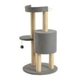 thumbnail image 4 of Two by Two Oak 4-Level Cat Tree and Tower, 4 of 13