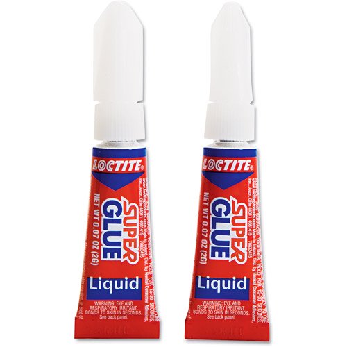 Loctite AllPurpose Super Glue, 2 gram Tube, 2/Pack