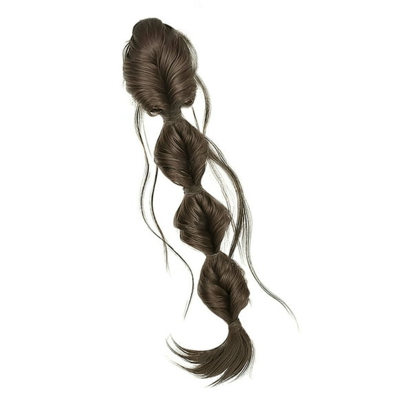 ROZYARD Clip On Attached Braid Ponytail Hairpiece For Women Professional Casual Wear