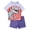 Purple dinosaur, variant on 1-5T Toddler Baby Boys' Rash Guard Set - 2 Piece UPF 50+ Swim Trunks and Short Sleeve Swim Shirt