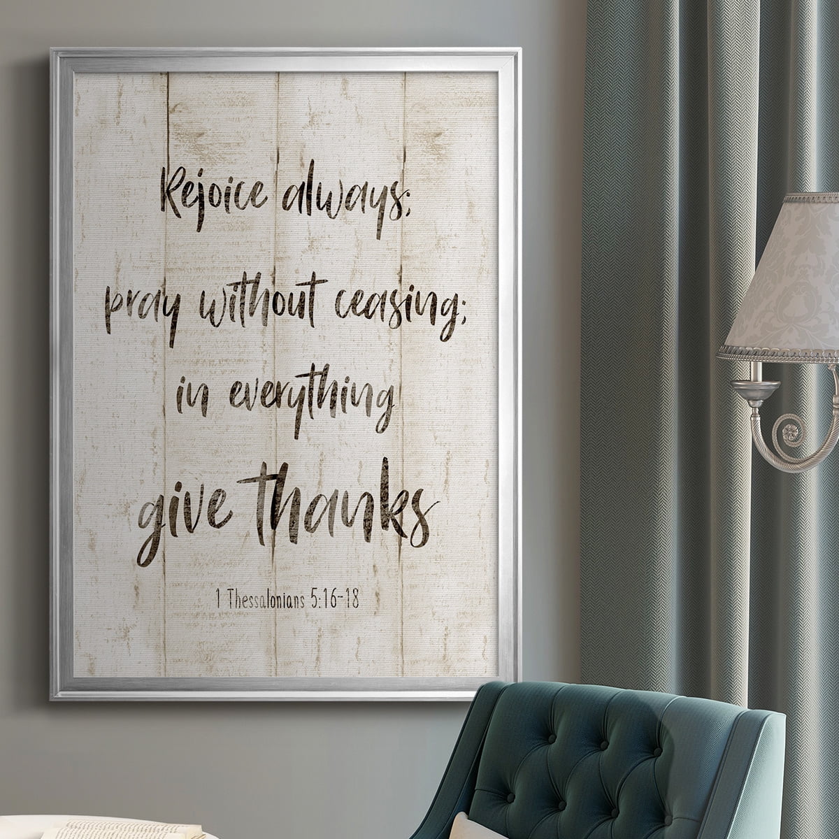 Rejoice Always Premium Classic Framed Print - Ready to Hang