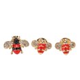 thumbnail image 1 of Broche De Abeja, Broche De Abeja De Diamantes De Imitación Con Estilo De Aleación Para Fiesta De Halloween Para Citas ANGGREK Otros, 1 of 8