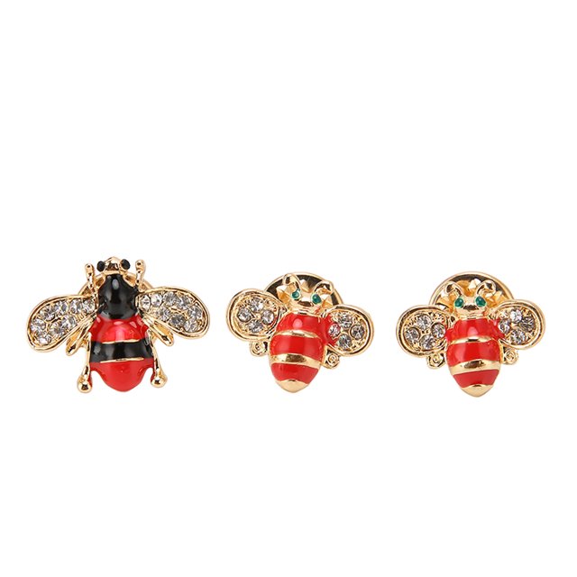 Broche De Abeja, Broche De Abeja De Diamantes De Imitación Con Estilo De Aleación Para Fiesta De Halloween Para Citas ANGGREK Otros