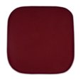 thumbnail image 4 of Sweet Home Collection Memory Foam Honeycomb Non-Slip Back 16" x 16" Chair Pad - Wine, 4 Pack, 4 of 7
