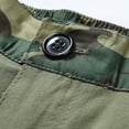 thumbnail image 4 of Shorts de Gym pour Hommes Shorts Cargo d'Été Tenue Décontractée de Plage Bermuda Vert TTG, 4 of 9