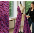 thumbnail image 5 of Soimoi Cotton Voile Fabric Raspberry,Strawberry & Cherry Fruits Print Fabric by Yard 42 Inch Wide, 5 of 7