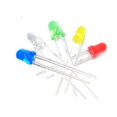thumbnail image 4 of 45pcs Bombillas LED de Diodo Emisor de 3 Mm Surtido de Lámparas de Proyecto Barra de de 2 Pines DYNWAVEMX Diodo emisor, 4 of 5