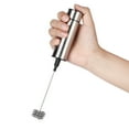 thumbnail image 2 of Stainless Steel Coffee Stirrer Mixer Blender Electric Egg Beater Milk Frother Home Kitchen Utensils, Coffee Mixer, Coffee Stirrer, 2 of 7