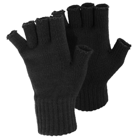FLOSO Ladies/Womens Winter Fingerless Gloves