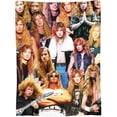 thumbnail image 3 of Blanket Dave Mustaine Ultra-Soft Micro Fleece Blankets Throw Blankets Carpet Gift for Home Decoration,Decor Sofa,Office,Dormitory Bed car Camp Couch All Seasons, 3 of 5