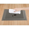 thumbnail image 3 of Unique Bargains Vinyl Placemats for Table Decor Washable Table Placemats 8pk Gray 18x12in, 3 of 7