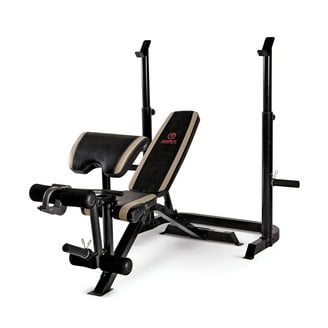 Marcy Pro Adjustable Olympic Weight Bench MD-857 - Walmart.com