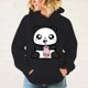 thumbnail image 4 of Nueva moda unisex kawaii lindo panda boba tea impreso sudaderas con capucha hombres mujeres casual manga larga sudaderas con capucha adolescentes tops al aire libre, 4 of 5