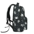 thumbnail image 3 of Hirioo Turtle Print Laptop Backpack Lightweight Casual Travel Daypack for College Workplace Travel, 3 of 5