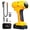 Yellow, variant on ODEGNC 21V 160PSI Digital Air Compressor Heavy Duty Cordless Tire Inflator 10000mAh 12VDC Portable Car Pump for SUV