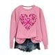 thumbnail image 3 of Ailaofu Breast Cancer Awareness Shirt Women Pink Ribbon Graphic Sweatshirt Breast Cancer Survivor Long Sleeve Shirts Tops, 3 of 3