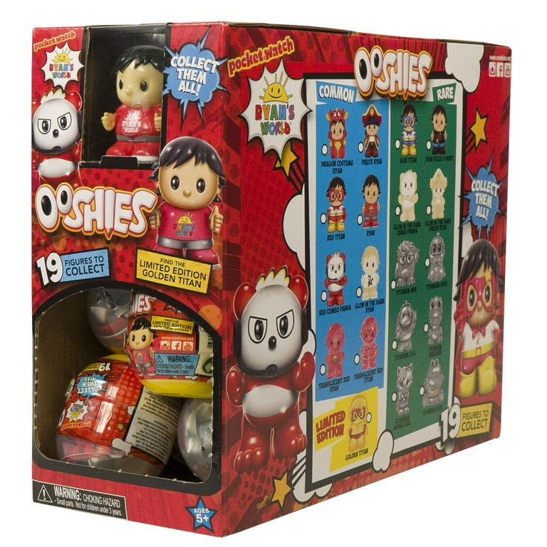 Ryan s World Ooshies Novelty Toys Each Sold separatly for Child Ages 5