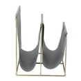 thumbnail image 3 of Faux-Leather Easy To Assemble, Leather Magazine Holder User-Friendly Newspaper Holder For Room Office With 1 X Magazine Rack For Room, 3 of 8
