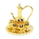 thumbnail image 5 of 1/12 Dollhouse Miniatures Set De Té Metal Oro 6pcs Accesorios, 5 of 8