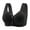 Black, variant on Womens Adjustable Bra - Breathable, No Steel Ring, BCD Cup - Nylon Material, US/EU Sizes 36-50