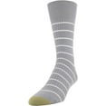 thumbnail image 2 of GOLD TOE 6 Pack Gray Assorted Ribbed Casual Crew Socks 6-12.5, 2 of 4