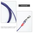thumbnail image 4 of Dog Tie Out Cable Camping Dog Tether Portable Dog Leash Hooks Dog Tether for Travel Use, 4 of 8