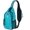 Peacock Blue, variant on Structured Sling Backpack with  Strap Pocket (Fits Power ) - Heavy Duty Water Resistant Crossbody Bag for Tech & Travel - Thick Padded Bottom Anti- Daypack (Fits Tablet/Console)