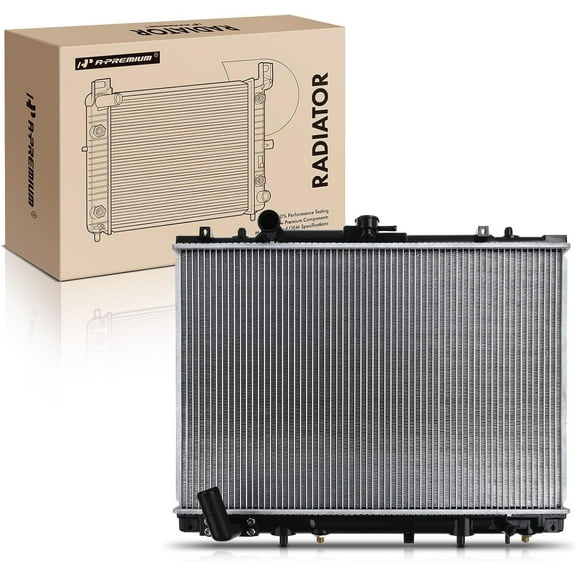 A-Premium Engine Coolant Radiator Assembly with Transmission Oil Cooler Compatible with Mitsubishi Montero Sport 1997-2003 2012-2015, V6 3.0L, Automatic Transmission