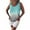Mint Green, variant on Viikei Tank Top for Women Sleeveless Tops Plus Size Fashion Casual O-neck Gradient Contrast Color Sleeveless Vest Top