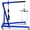 Blue, variant on Memoryfield 2 Ton Hydraulic Engine Hoist with Leveler, 4400 lb Foldable Cherry Picker Crane with 6 Casters, Yellow