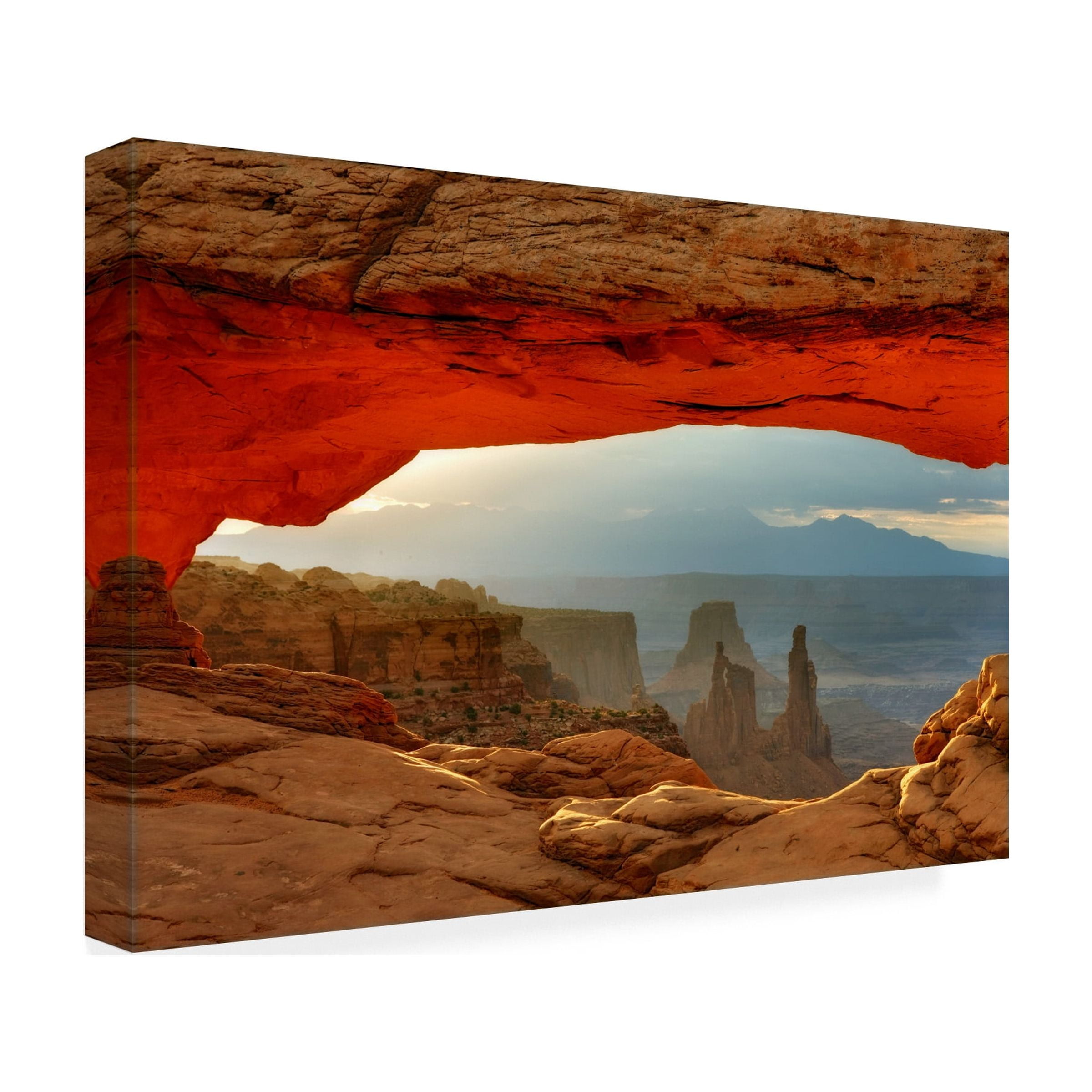 Trademark Fine Art 'Canyonlands Mesa Arch' Canvas Art by Mike Jones Photo