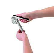 Chef'n EZ Squeeze Can Opener - One Handed Design - Black and Meringue