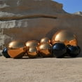 thumbnail image 6 of Yescom 2PCS Big Shiny Inflatable Mirror Ball Set 20" 32" Giant Reusable PVC Hanging Balloon for Party Wedding Event Concerts Stage Decor Black, 6 of 10