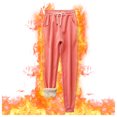 thumbnail image 4 of Pantalones casuales Gibobby Terciopelo Mujer Largos cálidos Color sólido Invierno XL, 4 of 5