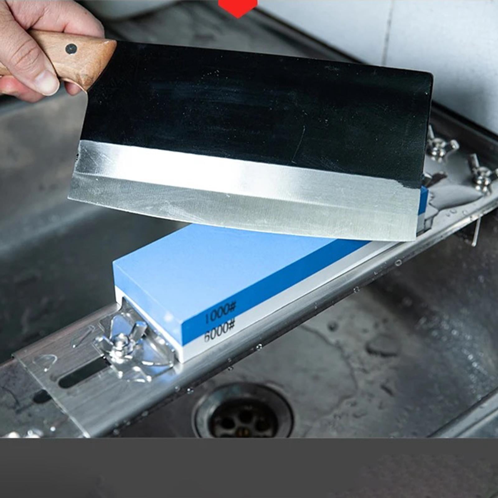 Axioma Adjustable knives Sharpener Bracket Sharpening Stone Holder for Kitchen Sink Accessories