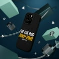 thumbnail image 3 of DistinctInk Tough Case for Apple iPhone 13 PRO (6.1" Screen), Compatible with MagSafe Charging - I'm the Dad Joke-King (Get-It?), 3 of 6