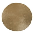 thumbnail image 4 of Kate and Laurel Sancia Modern Side Table, 15 x 15 x 20, Gold, Sand Casted Iron Table For Display and Storage, 4 of 7