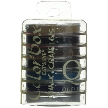 Colorbox Cats Eye Queue Chalk - ColorBox Cat's Eye Fluid Chalk Ink Queue: Chocolates/Blueberries By CLEARSNAP Ship from US
