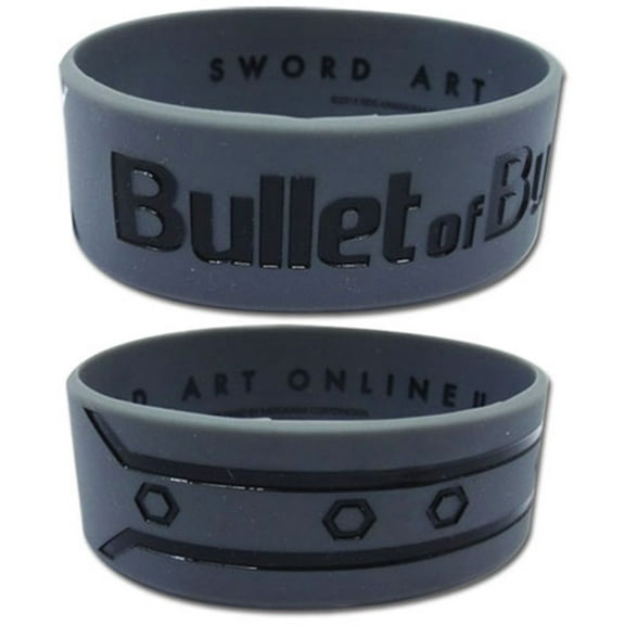 Sword Art Online Men's  Bullet Of Bullets Anime Wristband