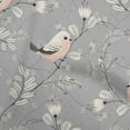 thumbnail image 1 of oneOone Georgette Viscose Gray Fabric Rooster Cock Craft Projects Decor Fabric Printed By The Yard 42 Inch Wide, 1 of 4
