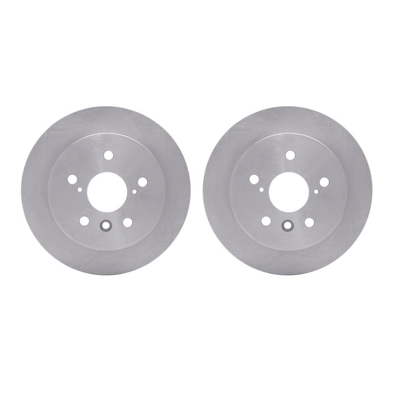 Dynamic Friction Company Rear Brake Rotors 6002-76144