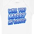 thumbnail image 4 of Inktastic Will You Marry My Daddy (blue) Boys or Girls Baby Bodysuit, 4 of 5